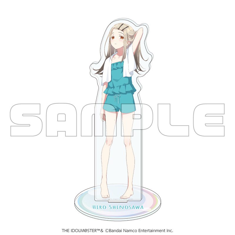 学園アイドルマスター×極楽湯 RAKU SPA アクリルスタンド 篠澤広 ("Gakuen Idolmaster" x Gokurakuyu RAKU SPA Acrylic Stand Shinosawa Hiro)