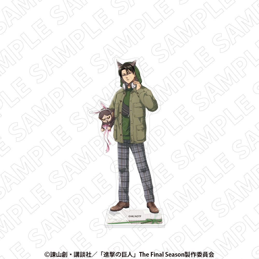 進撃の巨人 アクリルスタンド リヴァイ ("Attack on Titan" Acrylic Stand Levi)