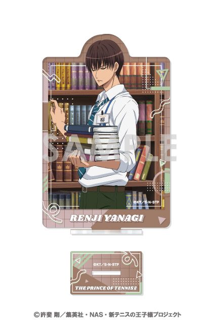 新テニスの王子様 アクリルスタンド-WORKPLACE- 9 柳蓮二 ("New The Prince of Tennis" Acrylic Stand -WORKPLACE- 9 Yanagi Renji)