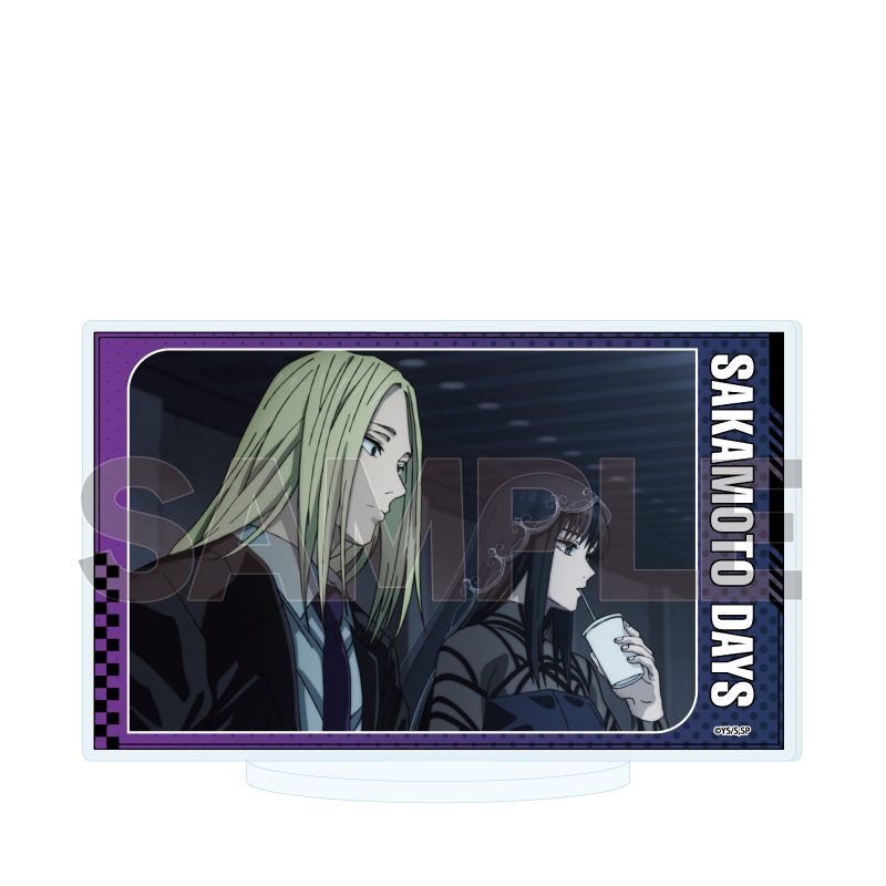 アクリルスタンド SAKAMOTO DAYS 72 神々廻&大佛(場面写イラスト) (Acrylic Stand "Sakamoto Days" 72 Shishiba & Osaragi (Scenes Illustration))