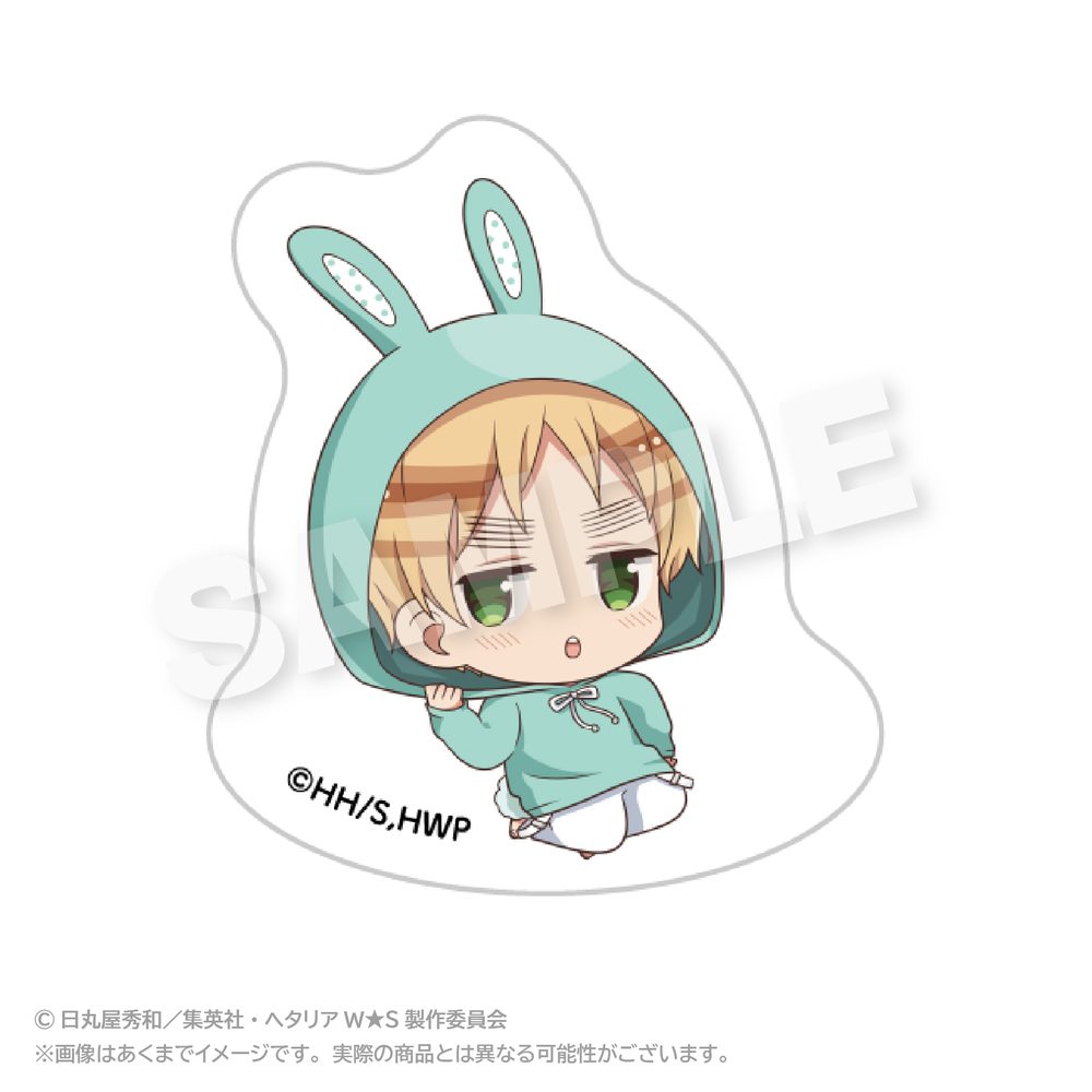 ヘタリア World☆Stars ゆらゆらアクリルマスコット アニマルパーカーVer. イギリス ("Hetalia World Stars" Yurayura Acrylic Mascot Animal Hoodie Ver. United Kingdom)