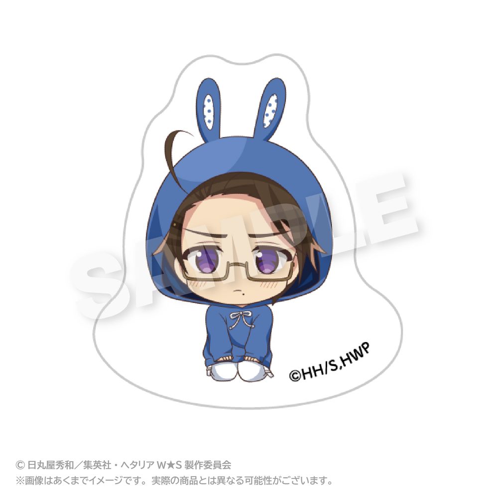 ヘタリア World☆Stars ゆらゆらアクリルマスコット アニマルパーカーVer. オーストリア ("Hetalia World Stars" Yurayura Acrylic Mascot Animal Hoodie Ver. Austria)