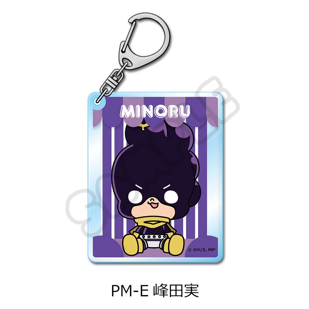 僕のヒーローアカデミア POTEmocho 第1弾 アクリルキーホルダー PM-E 峰田実 ("My Hero Academia" POTEmocho Vol. 1 Acrylic Key Chain PM-E Mineta Minoru)