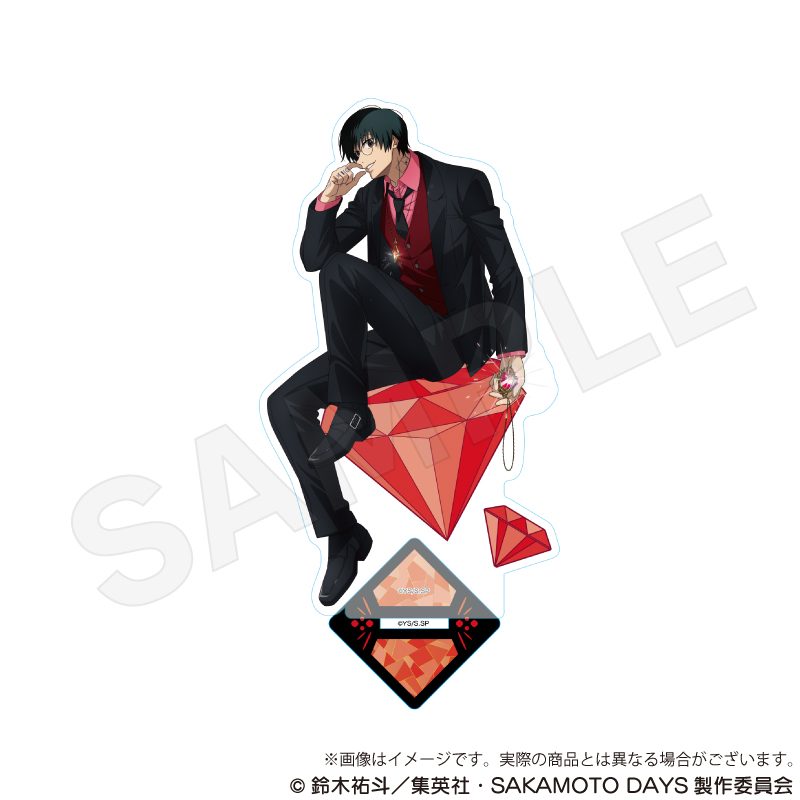 SAKAMOTO DAYS アクリルスタンド 宝石Ver. 南雲 ("Sakamoto Days" Acrylic Stand Jewelry Ver. Nagumo)