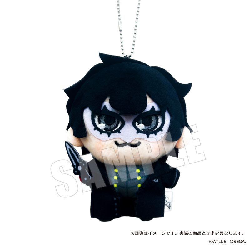 ペルソナ5 ザ・ロイヤル 主人公×ぶくぶ ぬいぐるみマスコット 02 ジョーカー ("Persona 5 Royal" Protagonist x Bkub Plush Mascot 02 Joker)