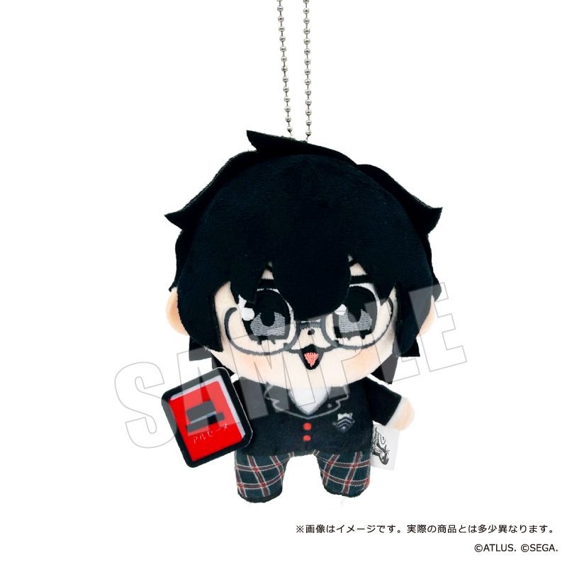 ペルソナ5 ザ・ロイヤル 主人公×ぶくぶ ぬいぐるみマスコット 03 知識 ランク5 ("Persona 5 Royal" Protagonist x Bkub Plush Mascot 03 Knowledge Rank 5)