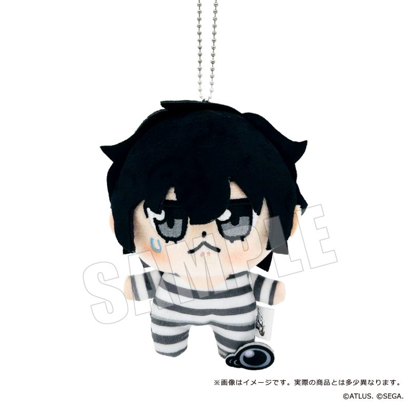 ペルソナ5 ザ・ロイヤル 主人公×ぶくぶ ぬいぐるみマスコット 04 度胸 ランク1 ("Persona 5 Royal" Protagonist x Bkub Plush Mascot 04 Guts Rank 1)