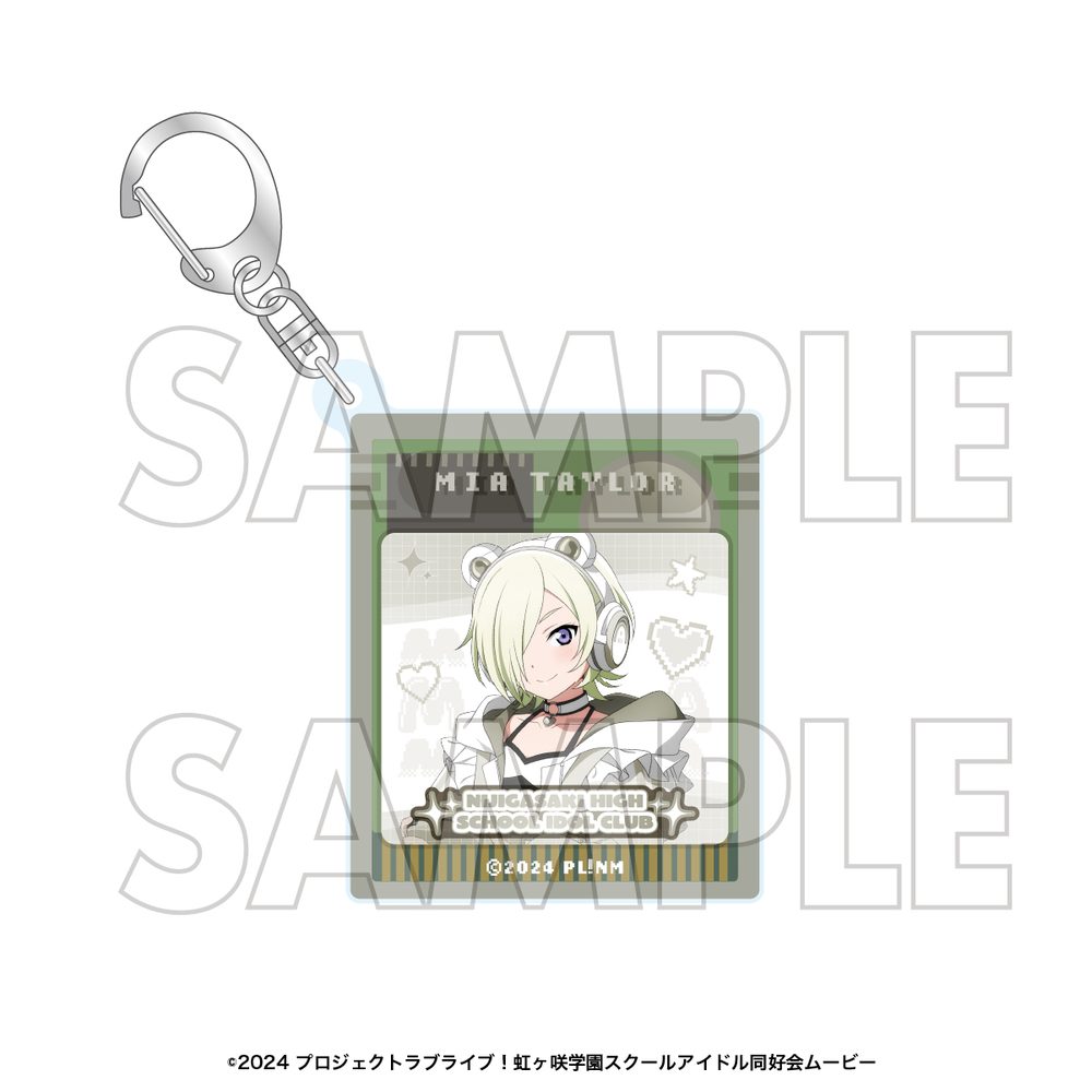 ラブライブ!虹ヶ咲学園スクールアイドル同好会 アクリルキーホルダー ミア・テイラー ("Love Live! Nijigasaki High School Idol Club" Acrylic Key Chain Mia Taylor)