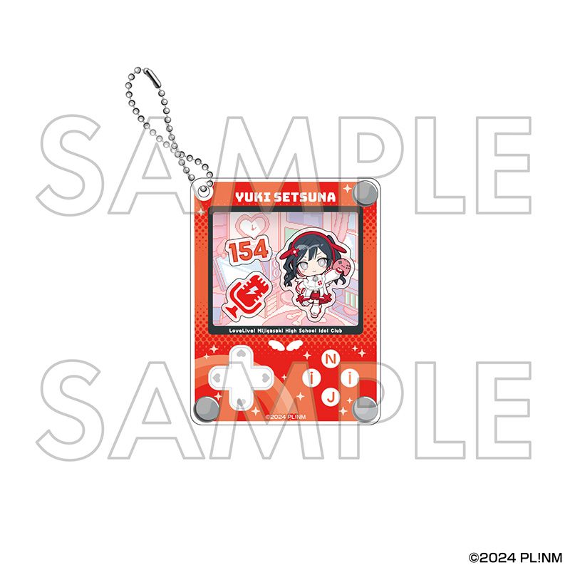 ラブライブ!虹ヶ咲学園スクールアイドル同好会 シャカシャカアクリルキーホルダー 優木せつ菜 ("Love Live! Nijigasaki High School Idol Club" Shakashaka Acrylic Key Chain Yuki Setsuna)