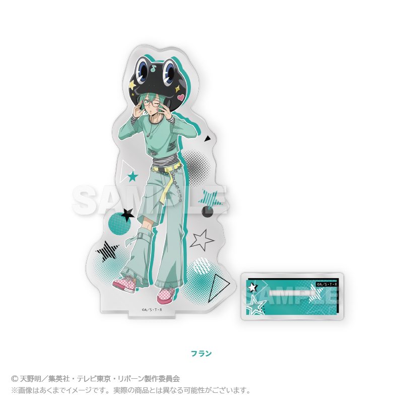 家庭教師ヒットマンREBORN! アクリルスタンド Decorative style Ver. フラン ("Reborn!" Acrylic Stand Decorative Style Ver. Fran)