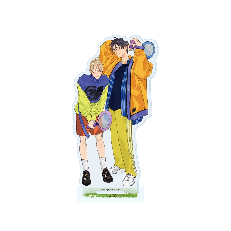 アクリルスタンド 野白ぐり A HOLIDAY Picnic Mood 05 雷々来世描き下ろしイラスト) (Acrylic Stand "Guri Nojiro A HOLIDAY Picnic Mood" 05 Rairai Raise (Original Illustration))