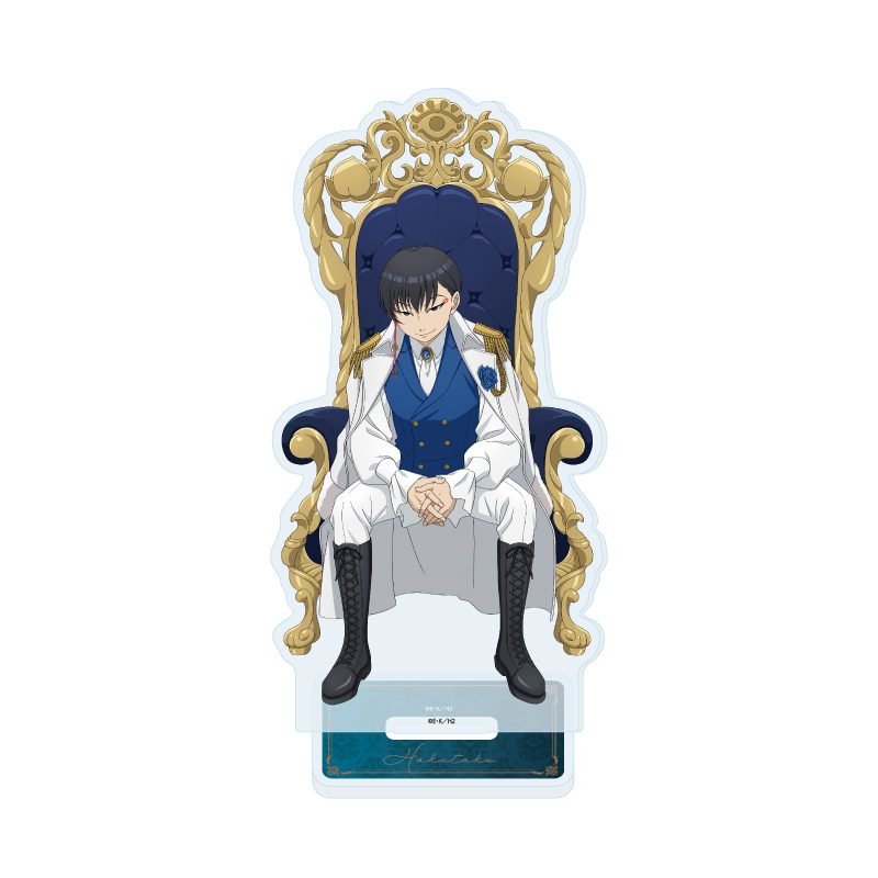 アクリルスタンド 鬼灯の冷徹 17 白澤 玉座&スーツVer.(描き下ろしイラスト) (Acrylic Stand "Hozuki's Coolheadedness" 17 Hakutaku Throne & Suit Ver. (Original Illustration))