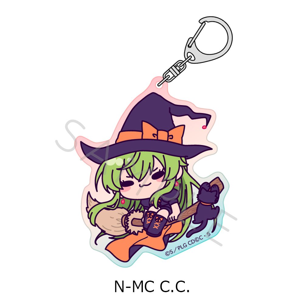 コードギアス 反逆のルルーシュ 第4弾 アクリルキーホルダー N-MC C.C. ("Code Geass Lelouch of the Rebellion" Vol. 4 Acrylic Key Chain N-MC C.C.)