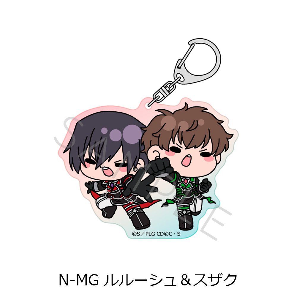 コードギアス 反逆のルルーシュ 第4弾 アクリルキーホルダー N-MG ルルーシュ&スザク ("Code Geass Lelouch of the Rebellion" Vol. 4 Acrylic Key Chain N-MG Lelouch & Suzaku)