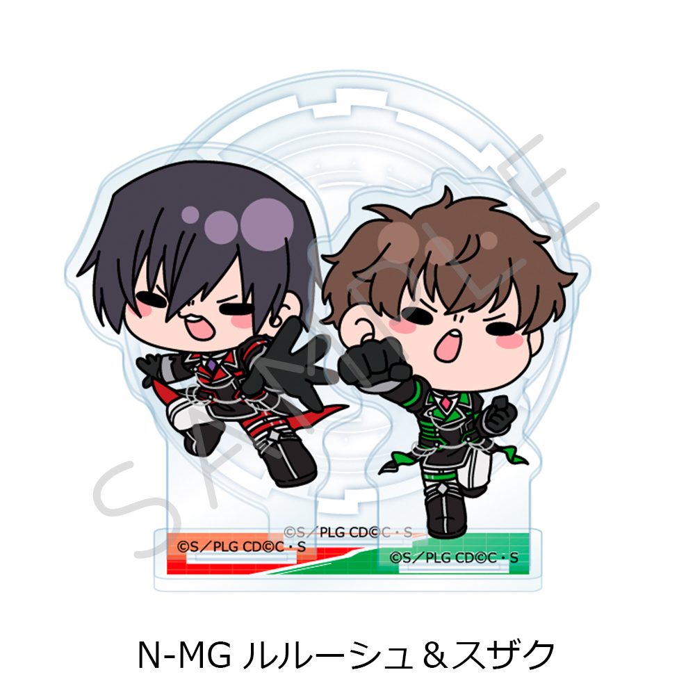 コードギアス 反逆のルルーシュ 第4弾 アクリルスタンド N-MG ルルーシュ&スザク ("Code Geass Lelouch of the Rebellion" Vol. 4 Acrylic Stand N-MG Lelouch & Suzaku)