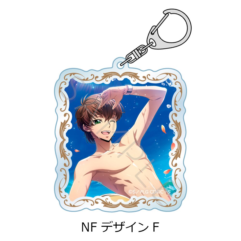 コードギアス 反逆のルルーシュ 第4弾 アクリルキーホルダー NF デザインF ("Code Geass Lelouch of the Rebellion" Vol. 4 Acrylic Key Chain NF Design F)