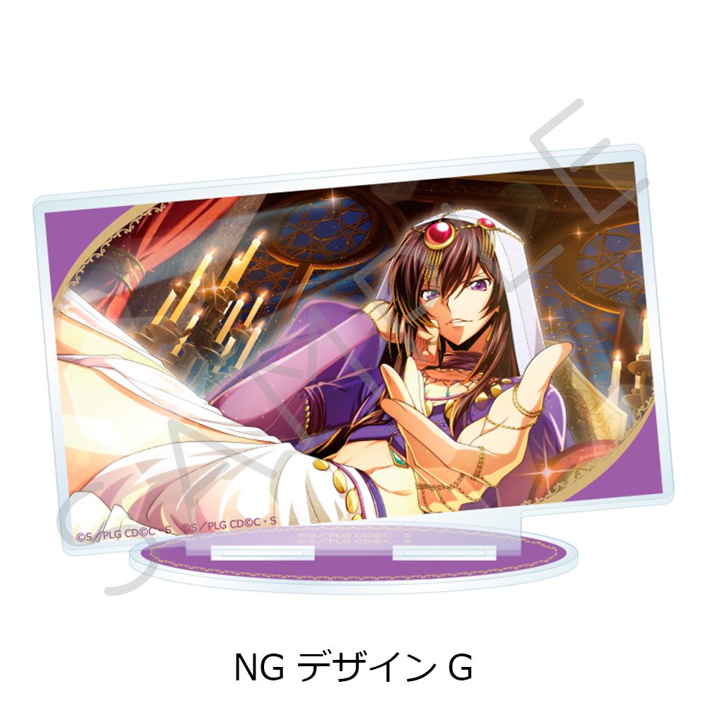 コードギアス 反逆のルルーシュ 第4弾 アクリルスタンド NG デザインG ("Code Geass Lelouch of the Rebellion" Vol. 4 Acrylic Stand NG Design G)