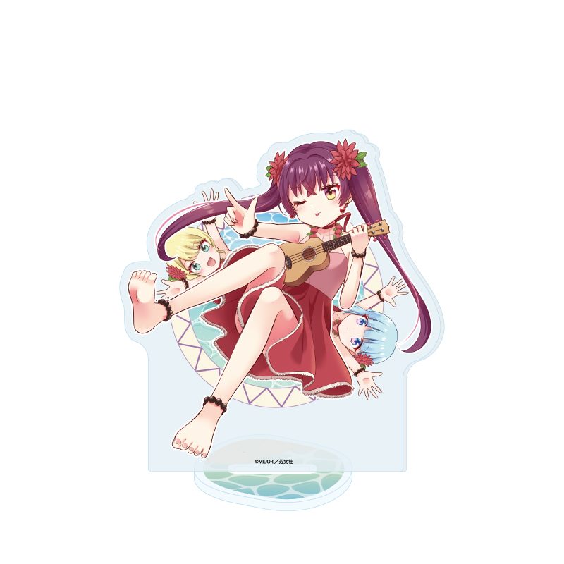 アクリルスタンド ウクレア! 05 E(公式イラスト) (Acrylic Stand "Ukulea!" 05 E (Official Illustration))