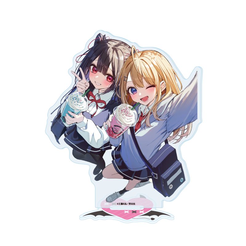 アクリルスタンド 江口さんちの純情サキュバス 01 A(公式イラスト) (Acrylic Stand "Miss Eguchi's Pure-hearted Succubus" 01 A (Official Illustration))