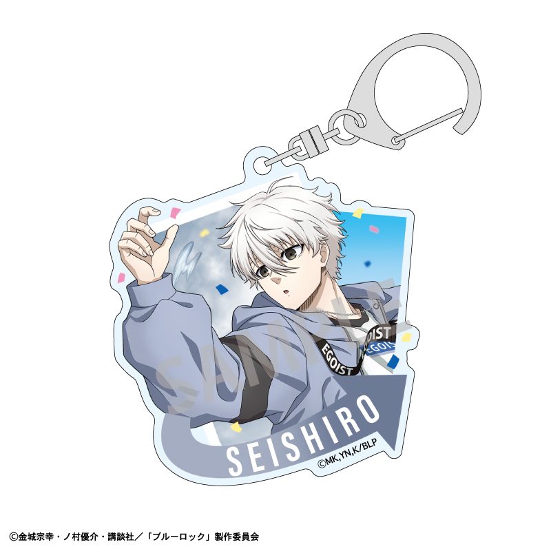 ブルーロック アクリルキーホルダー 凪誠士郎 アクロバットサッカー ("Blue Lock" Acrylic Key Chain Nagi Seishiro Acrobat Soccer)