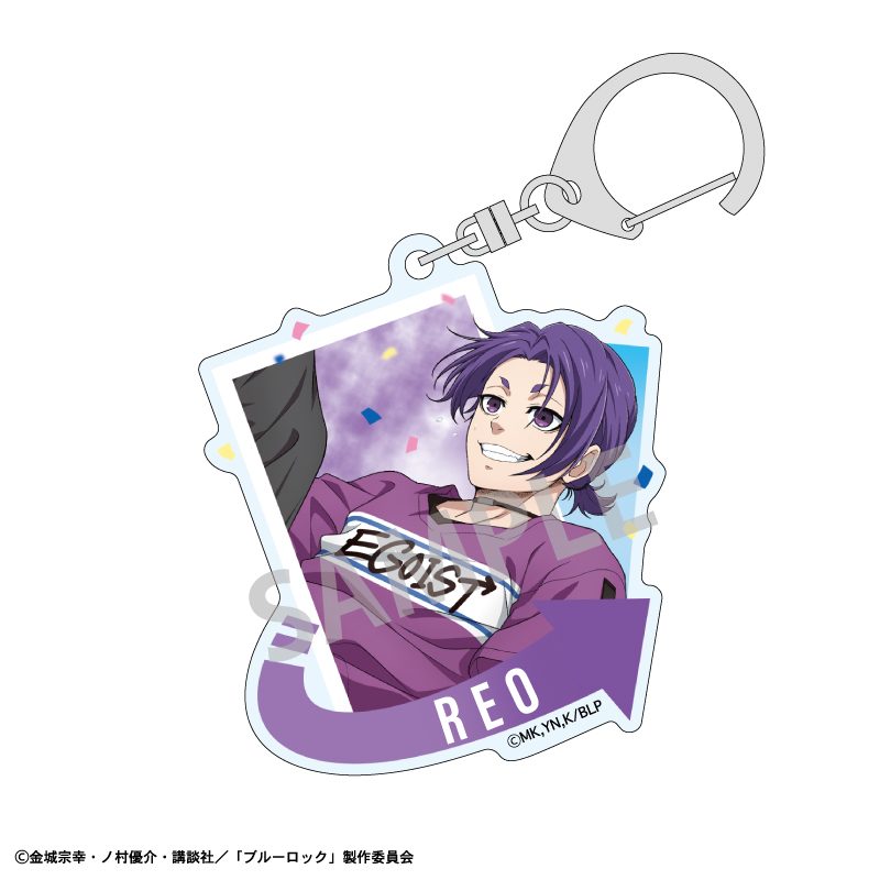 ブルーロック アクリルキーホルダー 御影玲王 アクロバットサッカー ("Blue Lock" Acrylic Key Chain Mikage Reo Acrobat Soccer)
