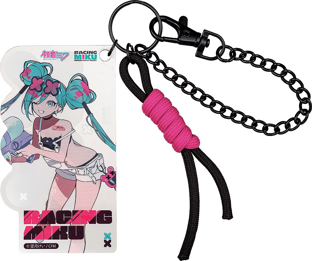 初音ミク GTプロジェクト 初音ミク レーシングVer. 2025 キーホルダーD (Hatsune Miku GT Project Hatsune Miku Racing Ver. 2025 Key Chain D)