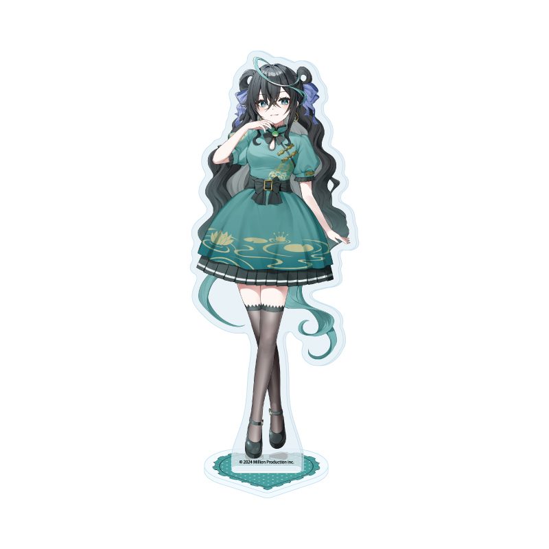 アクリルスタンド Million Production 22 雨夜リズ チャイナロリータVer.(描き起こしイラスト) (Acrylic Stand Million Production 22 Amayo Liz China Lolita Ver. (Original Illustration))