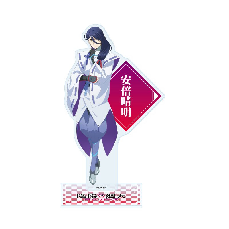 アクリルスタンド 陰陽廻天 Re:バース 03 安倍晴明(公式イラスト) (Acrylic Stand "Onmyo Kaiten Re:Birth Verse" 03 Abe no Seimei (Official Illustration))