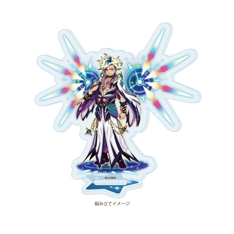 アクリルスタンドプレート 妖怪ウォッチ ぷにぷに 01 超新星アス(公式イラスト) (Acrylic Stand Plate "Youkai Watch Punipuni" 01 Chou Shinsei Asu (Official Illustration))