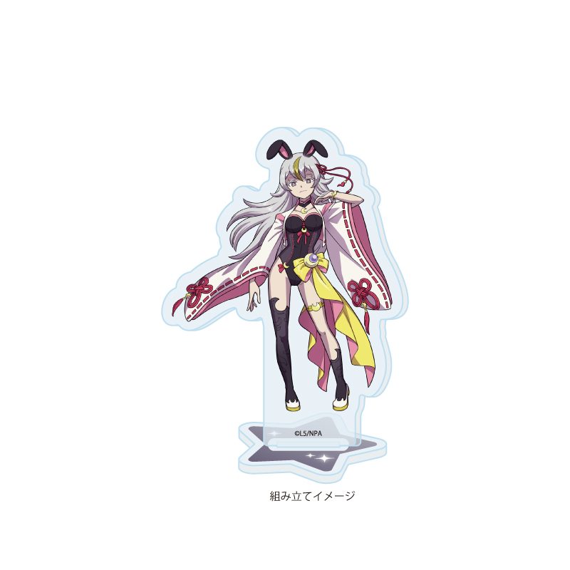 アクリルスタンドプレート 妖怪ウォッチ ぷにぷに 02 月の民三日月(公式イラスト) (Acrylic Stand Plate "Youkai Watch Punipuni" 02 Tsuki no Tami Mikazuki (Official Illustration))