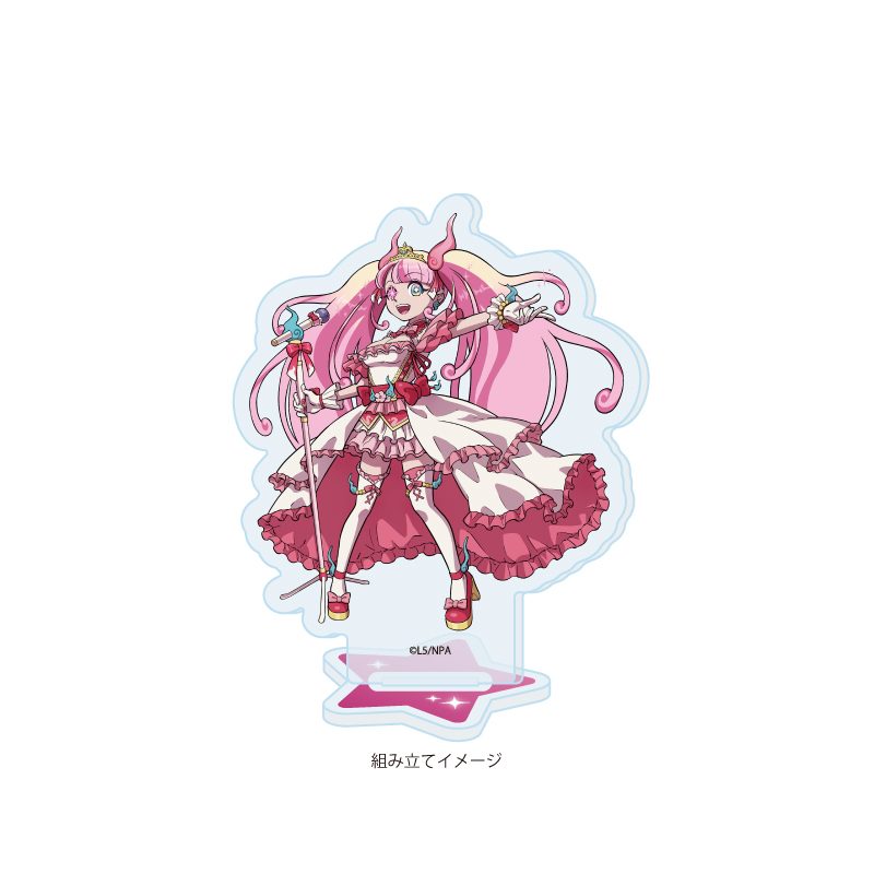 アクリルスタンドプレート 妖怪ウォッチ ぷにぷに 06 小牧駒美2ndコーデ(公式イラスト) (Acrylic Stand Plate "Youkai Watch Punipuni" 06 Komaki Komami 2nd Coordinate (Official Illustration))
