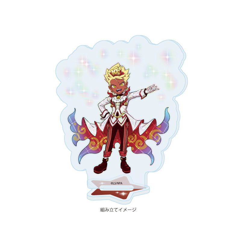 アクリルスタンドプレート 妖怪ウォッチ ぷにぷに 09 パレードエンマ(公式イラスト) (Acrylic Stand Plate "Youkai Watch Punipuni" 09 Parade Enma (Official Illustration))