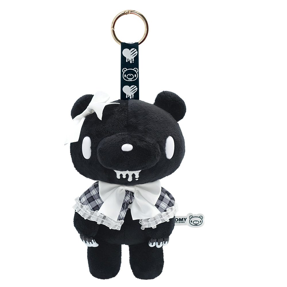 グルーミー ポンチョぬいぐるみ ブラック 8203-596 ("GLOOMY The Naughty Grizzly" Poncho Plush Black 8203-596)
