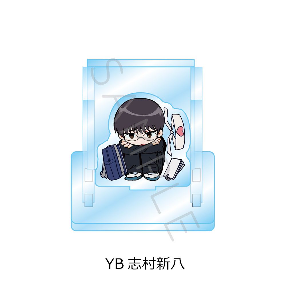 3年Z組銀八先生 アクリルスタンド ちぽっけシリーズ第2弾 YB 志村新八 ("3-Z Class Ginpachi-sensei" Acrylic Stand Chipokke Series Vol. 2 YB Shimura Shinpachi)