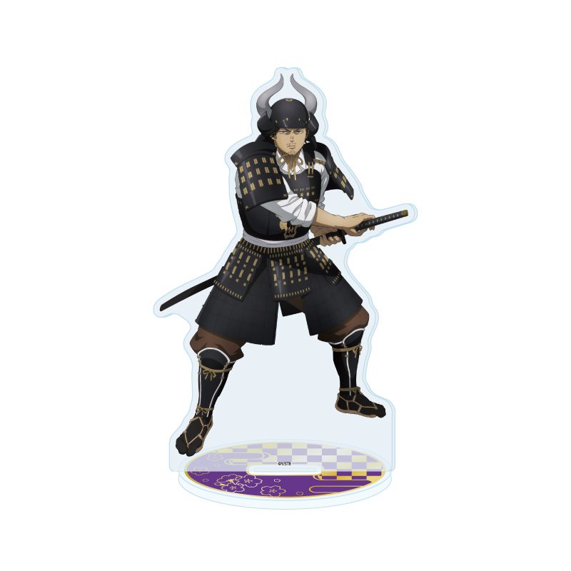 アクリルスタンド ブラッククローバー 20 ヤミ 甲冑Ver.(描き下ろしイラスト) (Acrylic Stand "Black Clover" 20 Yami Armor Ver. (Original Illustration))