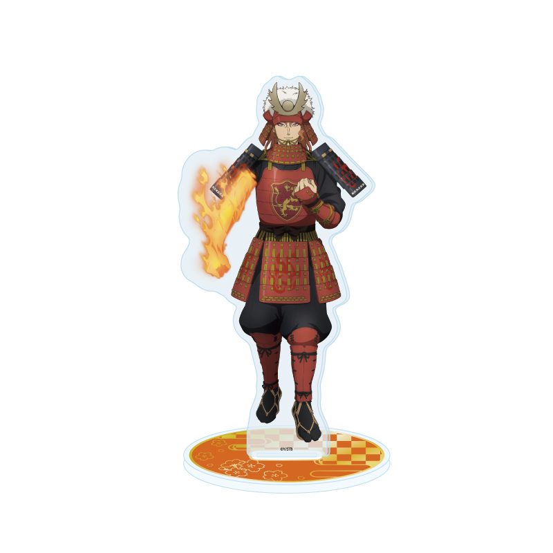 アクリルスタンド ブラッククローバー 21 フエゴレオン 甲冑Ver.(描き下ろしイラスト) (Acrylic Stand "Black Clover" 21 Fuegoleon Armor Ver. (Original Illustration))
