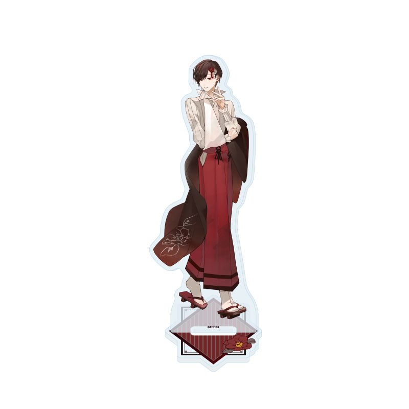 アクリルスタンド 大穢 02 有明 モダンVer.(描き下ろしイラスト) (Acrylic Stand "Ooe" 02 Ariake Modern Ver. (Original Illustration))