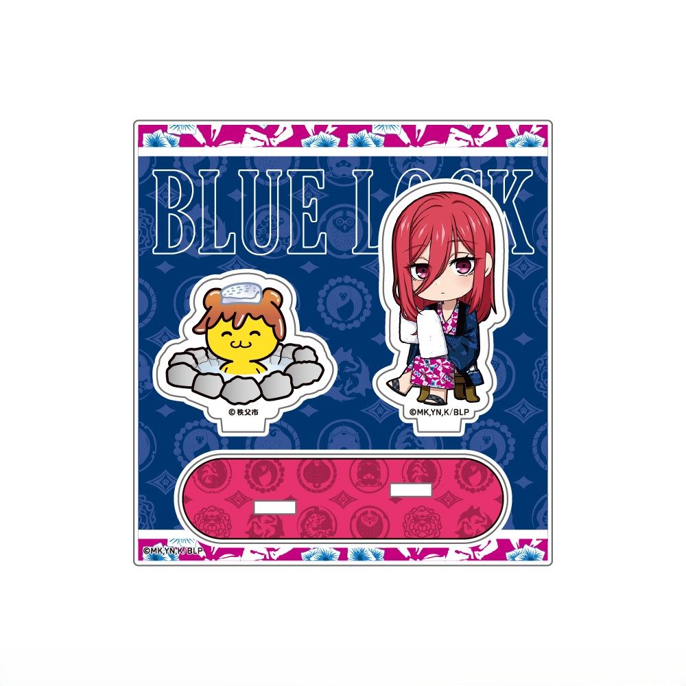 ブルーロック ポテくまくんと一緒のアクリルスタンド 千切豹馬 ("Blue Lock" Potekuma-kun to Issho no Acrylic Stand Chigiri Hyoma)