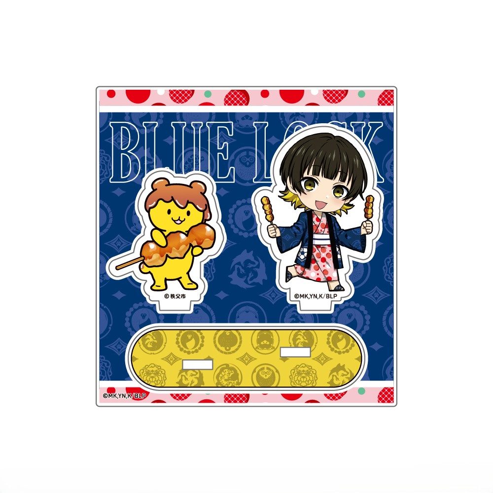 ブルーロック ポテくまくんと一緒のアクリルスタンド 蜂楽廻 ("Blue Lock" Potekuma-kun to Issho no Acrylic Stand Bachira Meguru)