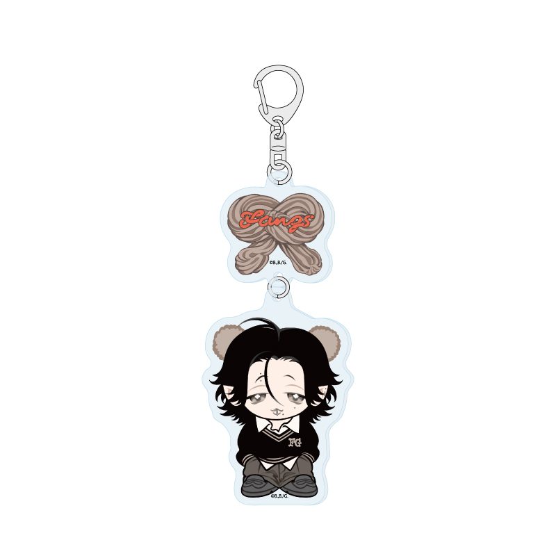 連結アクリルキーホルダー FANGS 05 スギ(描き下ろしイラスト) (Linked Acrylic Key Chain "FANGS" 05 Sugi (Original Illustration))