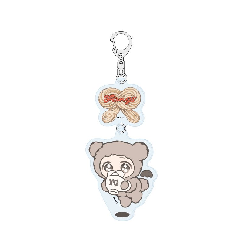 連結アクリルキーホルダー FANGS 07 エンベビ(描き下ろしイラスト) (Linked Acrylic Key Chain "FANGS" 07 Enbebi (Original Illustration))