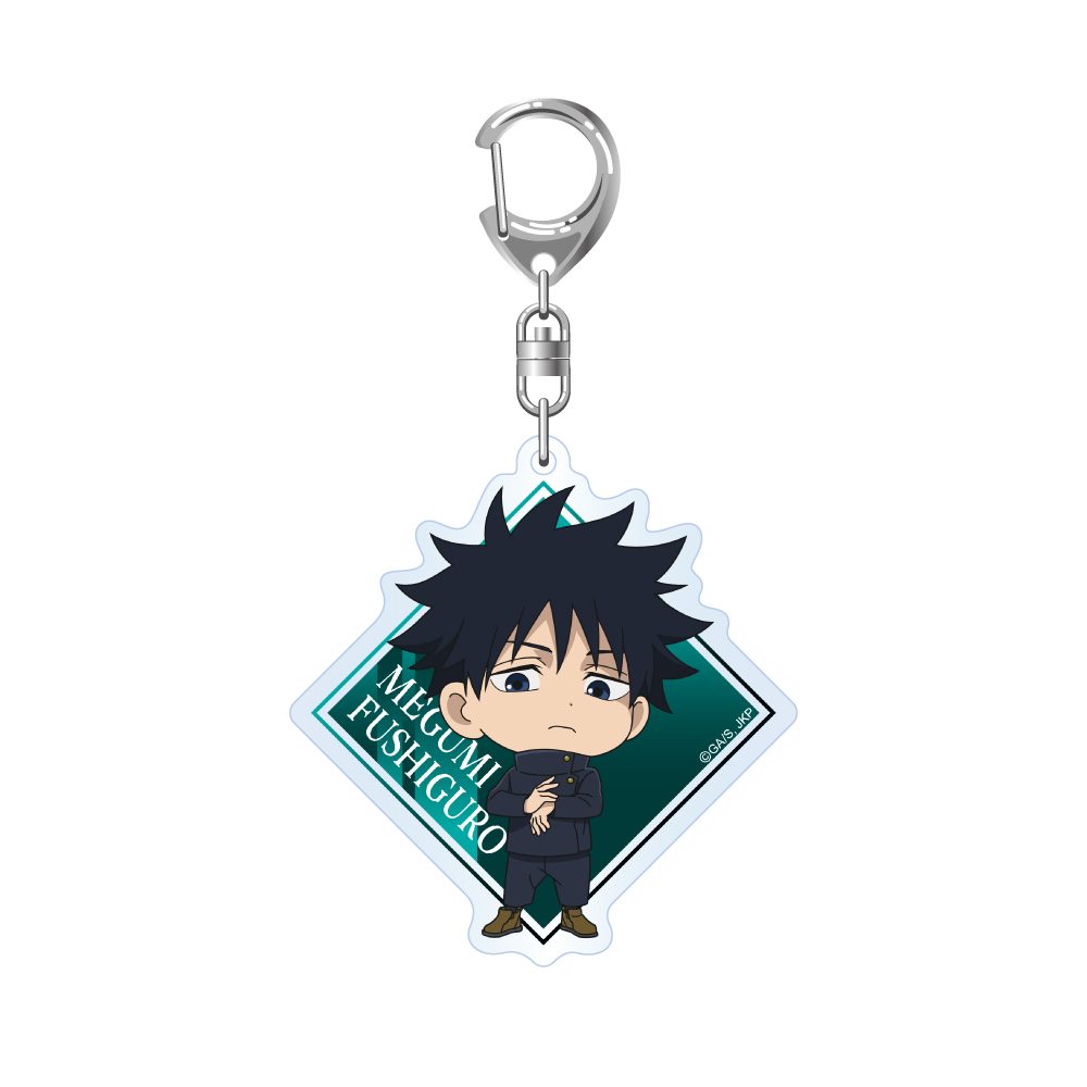 呪術廻戦 ミニキャラ アクリルキーホルダー 伏黒恵 ("Jujutsu Kaisen" Mini Character Acrylic Key Chain Fushiguro Megumi)