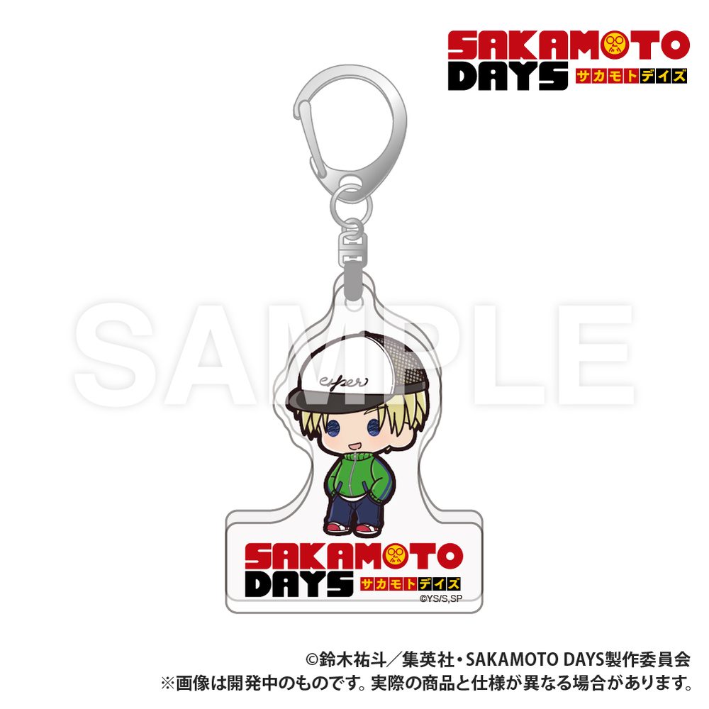 SAKAMOTO DAYS ダイカットアクリルキーホルダー ぷちきゅん シン ("Sakamoto Days" Die-cut Acrylic Key Chain Petit Kyun Shin)