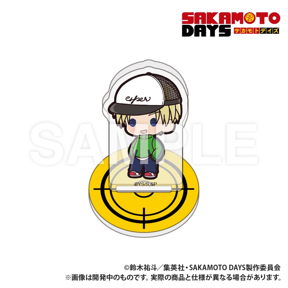 SAKAMOTO DAYS ミニアクリルスタンド ぷちきゅん シン ("Sakamoto Days" Mini Acrylic Stand Petit Kyun Shin)