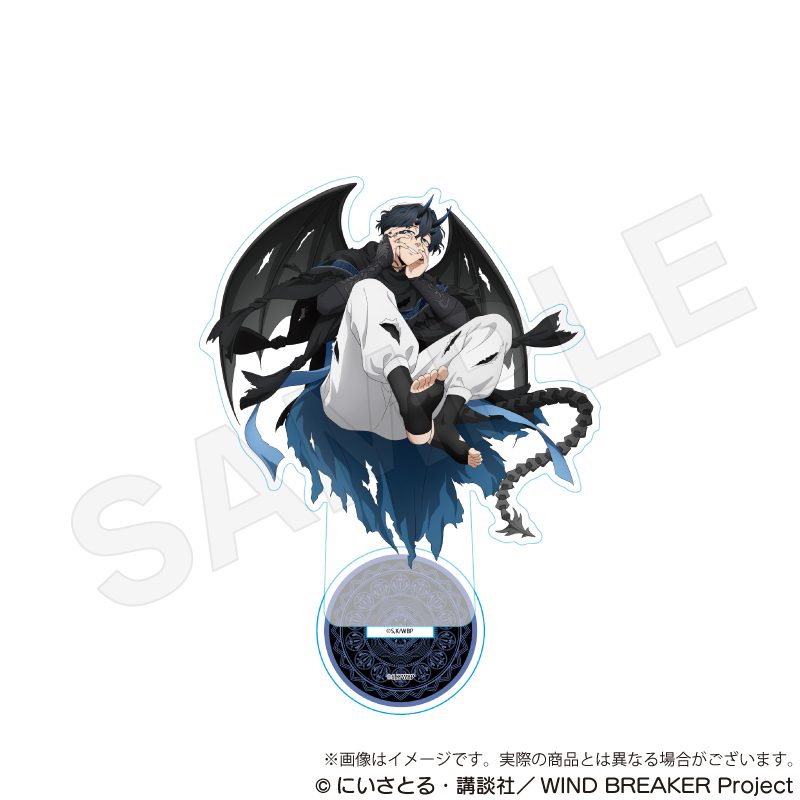 WIND BREAKER アクリルスタンド デビルVer. 棪堂哉真斗 ("Wind Breaker" Acrylic Stand Devil Ver. Endo Yamato)