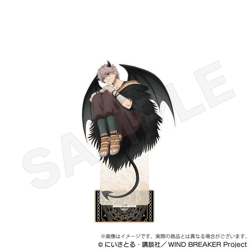 WIND BREAKER ビッグアクリルスタンド デビルVer. 兎耳山丁子 ("Wind Breaker" Big Acrylic Stand Devil Ver. Tomiyama Choji)