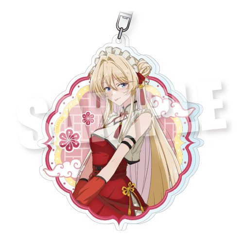 わたしが恋人になれるわけないじゃん、ムリムリ!(※ムリじゃなかった!?) BIGアクリルキーホルダー Sweet China Ver. 王塚真唯 ("There's No Freaking Way I'll be Your Lover! Unless..." Big Acrylic Key Chain Sweet China Ver. Ouduka Mai)