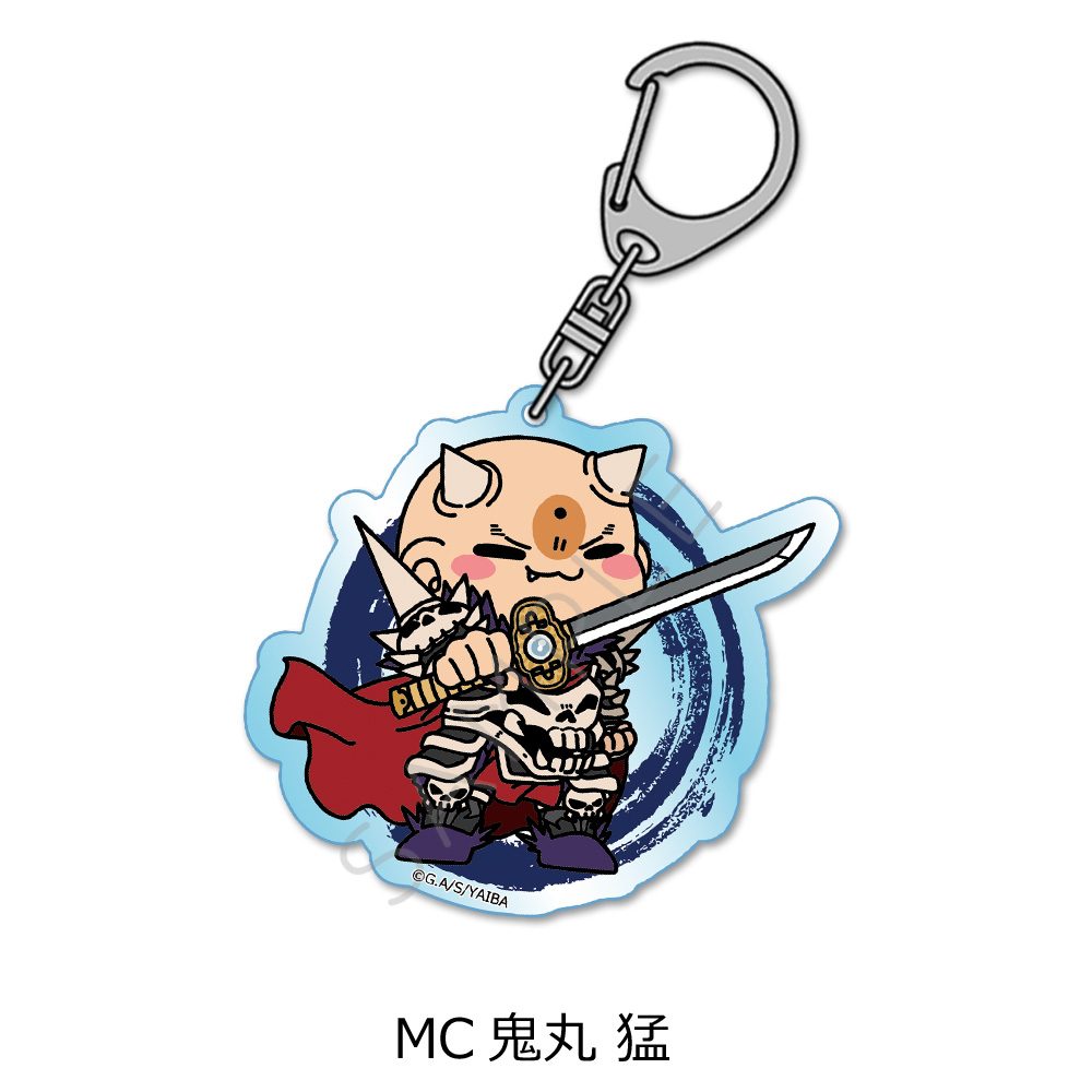 真・侍伝YAIBA アクリルキーホルダー MC 鬼丸猛 ("YAIBA: Samurai Legend" Acrylic Key Chain MC Onimaru Takeshi)