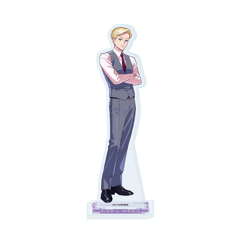 アクリルスタンド Let's Play クエストだらけのマイライフ 03 チャールズ・ジョーンズ(公式イラスト) (Acrylic Stand "Let's Play" 03 Charles Jones (Official Illustration))