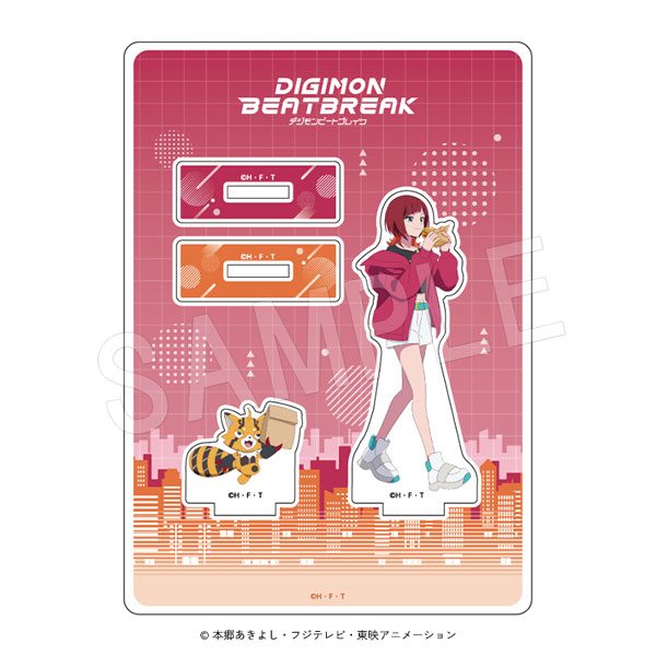 DIGIMON BEATBREAK アクリルスタンド AGF2025Ver. 咲夜レーナ/プリスティモン ("DIGIMON BEATBREAK" Acrylic Stand AGF 2025 Ver. Sakuya Reina / Pristimon)